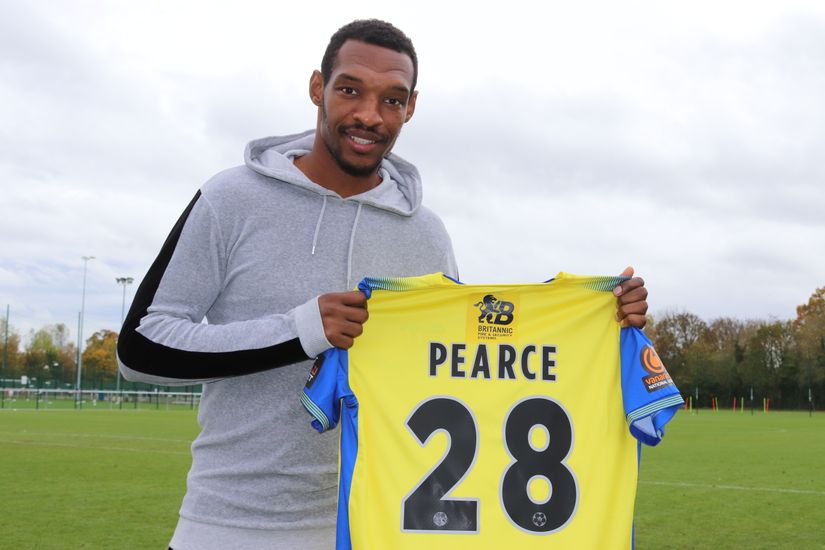 Harriers Move for Pearce